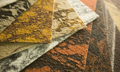 Цвета и фактуры Гибкого камня